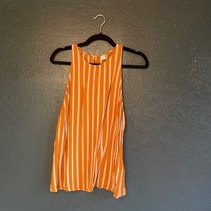 Mustard Old Navy Racerback Swing Tank